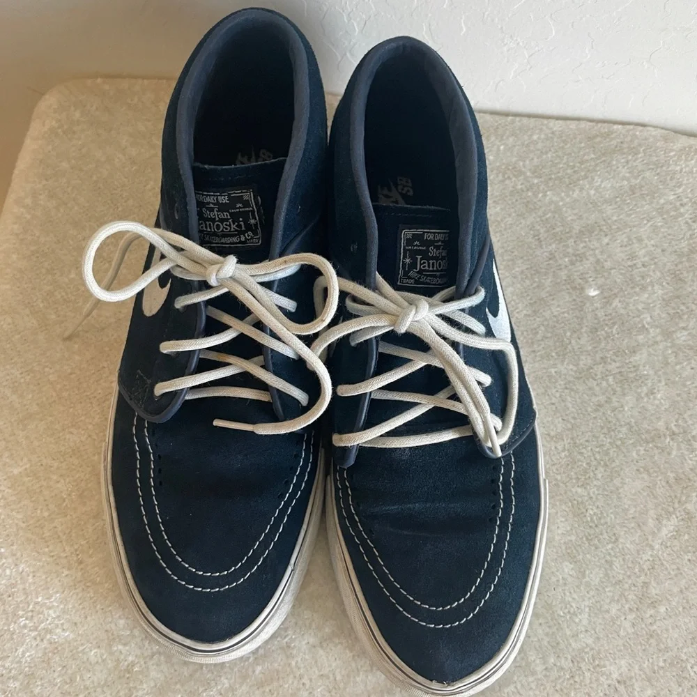 Nike SB Stefan Janoski Sneakers NAVY blue size 9 - Picture 4 of 9